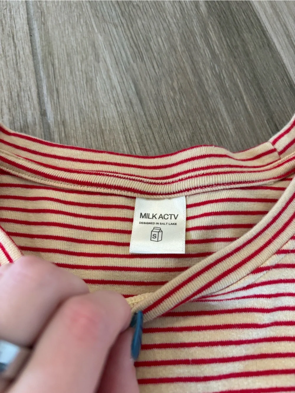 milk stain matching set NWOT